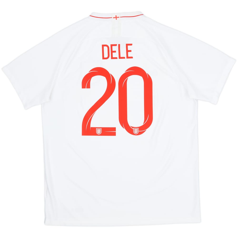 2018-19 England Home Shirt Dele #20 - 7/10 - (XL)