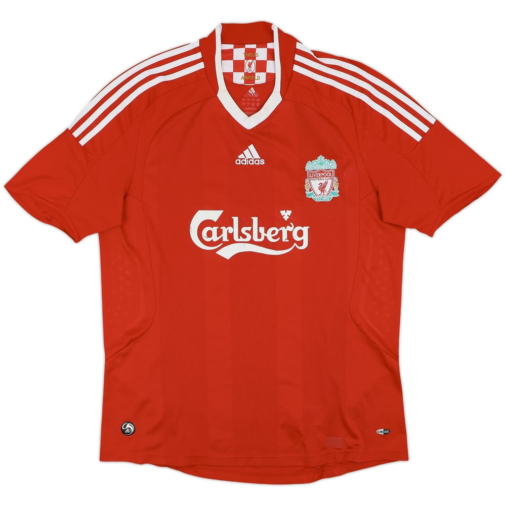 2008-10 Liverpool Home Shirt - 4/10 - (L)