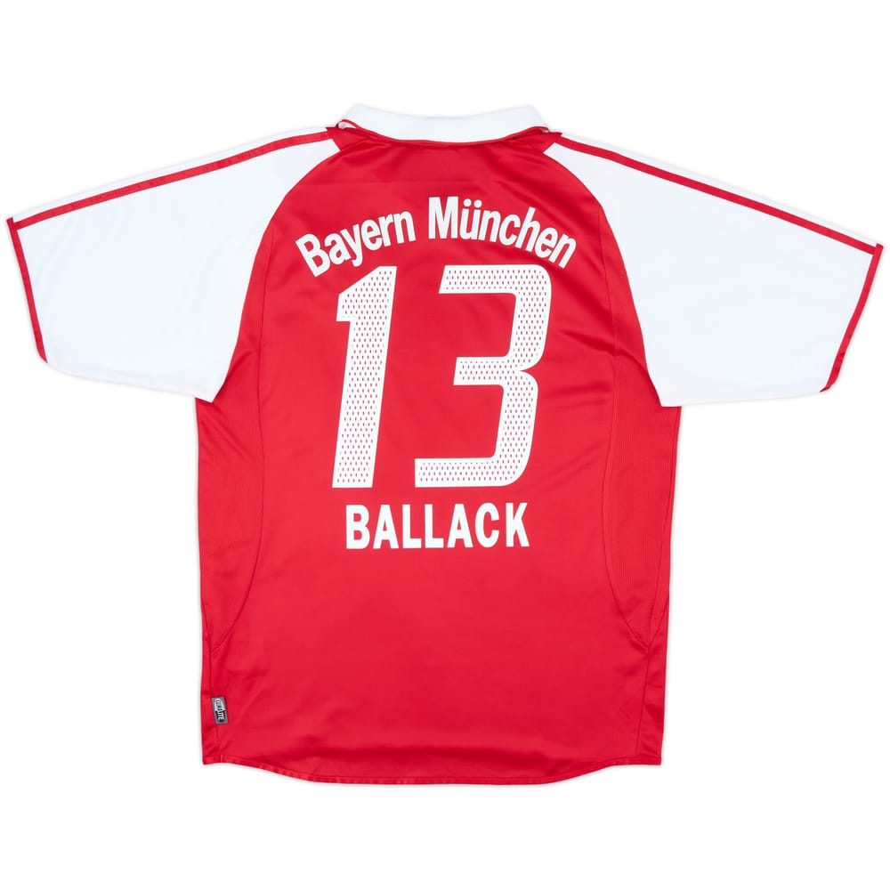 2003-04 Bayern Munich Home Shirt Ballack #13 - 9/10 - (M)