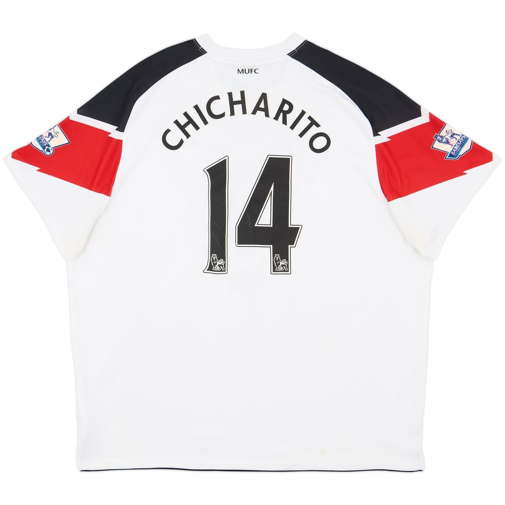 2010-12 Manchester United Away Shirt Chicharito #14 - 7/10 - (XXL)