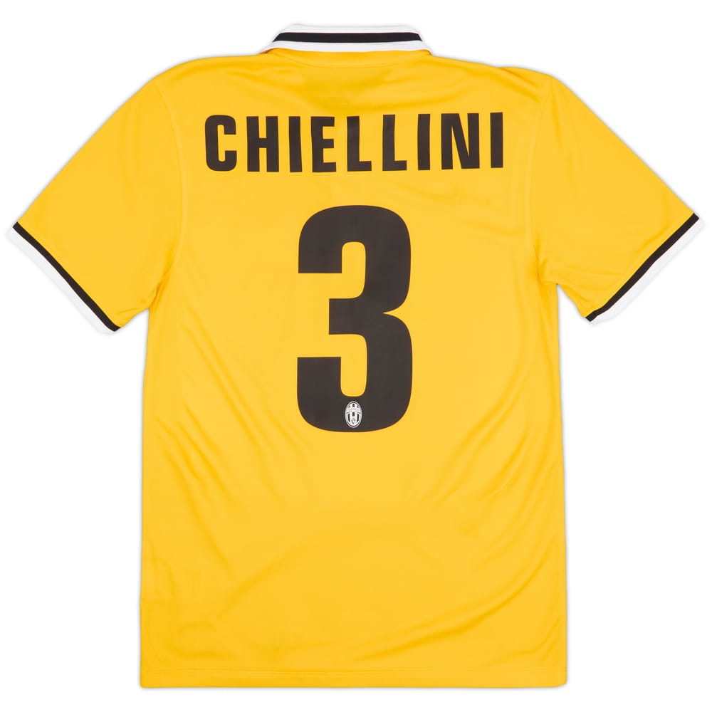 2013-14 Juventus Away Shirt Chiellini #3 - 8/10 - (S)