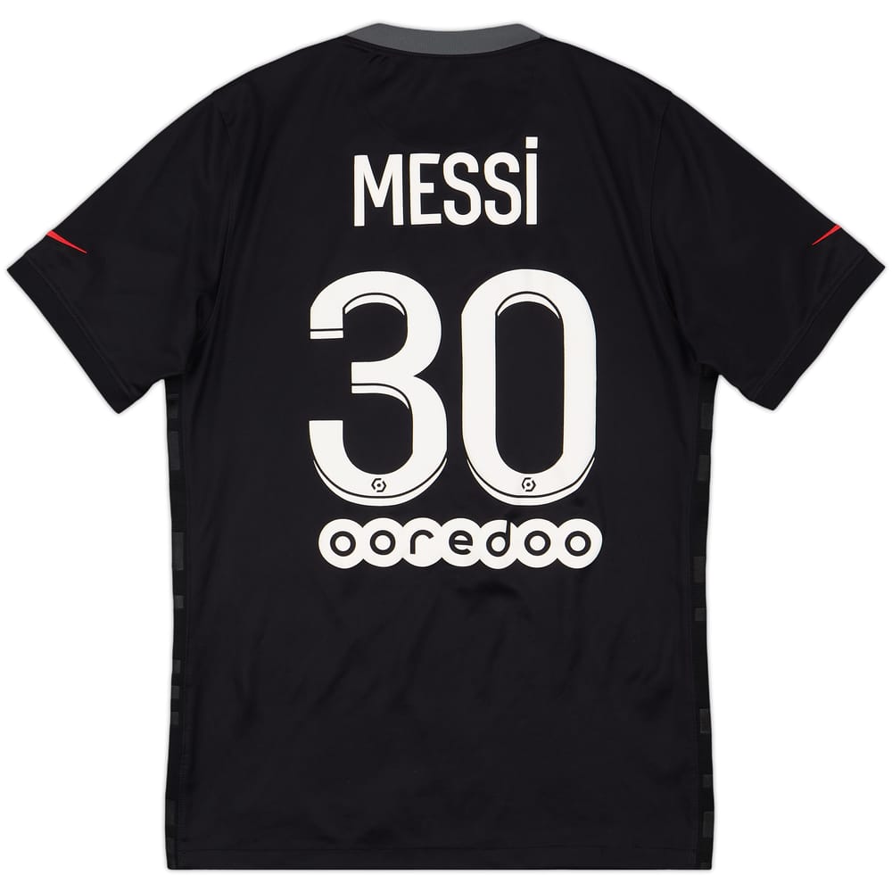 2021-22 Paris Saint-Germain Third Shirt Messi #10 - 9/10 - (S)