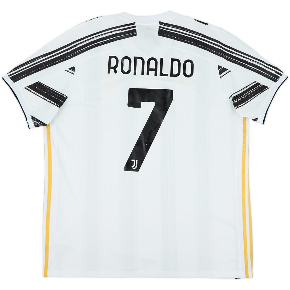 2020-21 Juventus Home Shirt Ronaldo #7 - 8/10 - (XL)