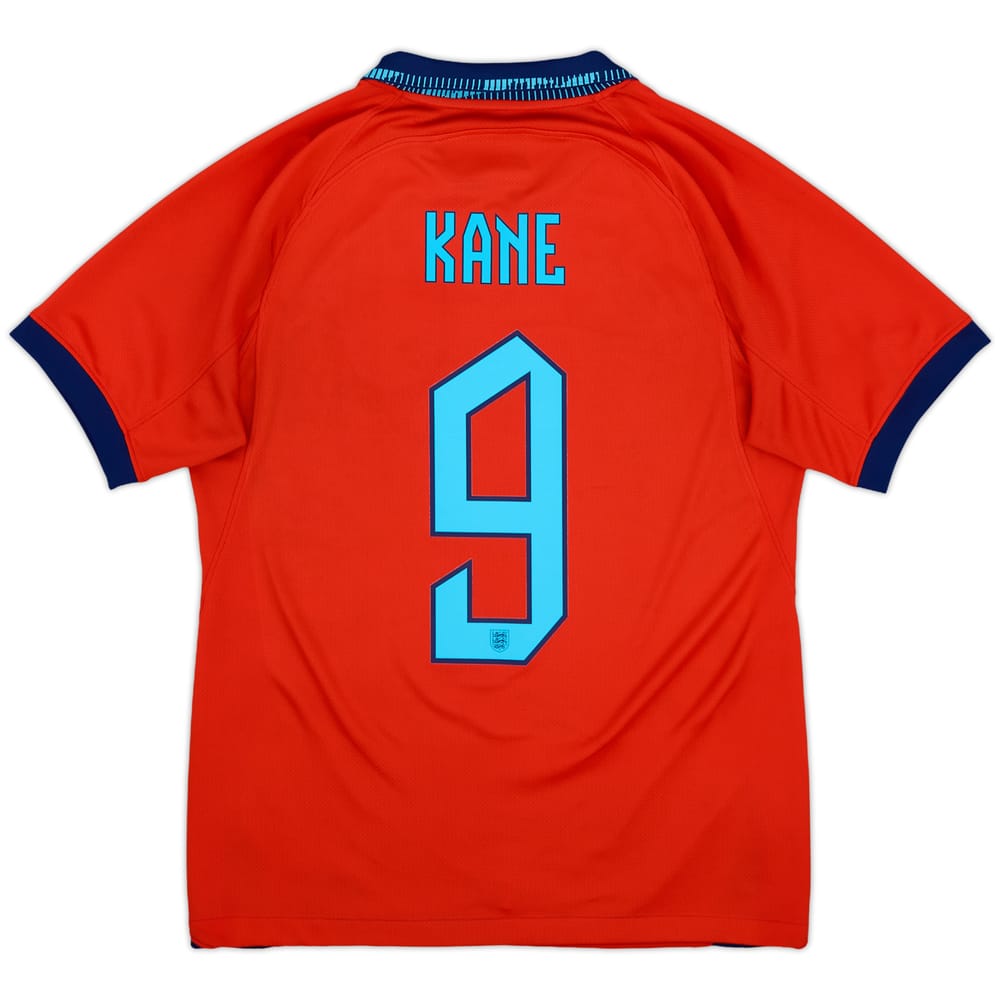 2022-23 England Away Shirt Kane #9 - 9/10 - (S)
