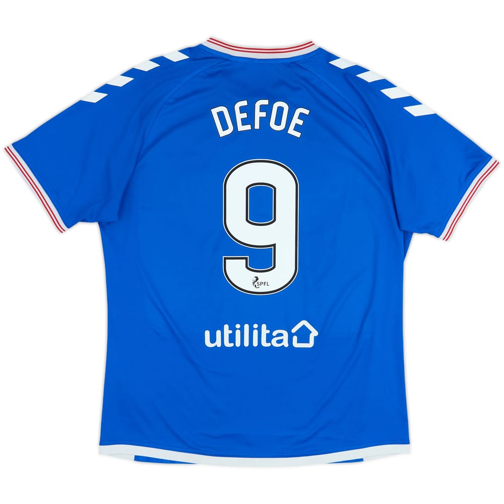 2019-20 Rangers Home Shirt Defoe #9 - 5/10 - (L)