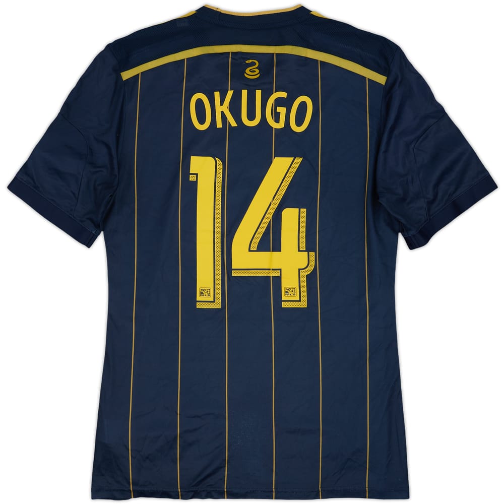 2014-16 Philadelphia Union Authentic Home Shirt Okugo #14 - 8/10 - (L)