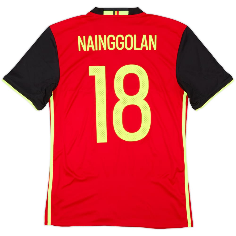 2016-17 Belgium Home Shirt Nainggolan #18 - 9/10 - (S)
