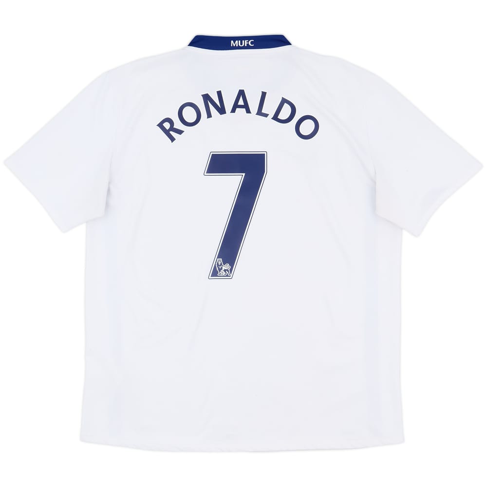 2008-10 Manchester United Away Shirt Ronaldo #7 - 6/10 - (L)