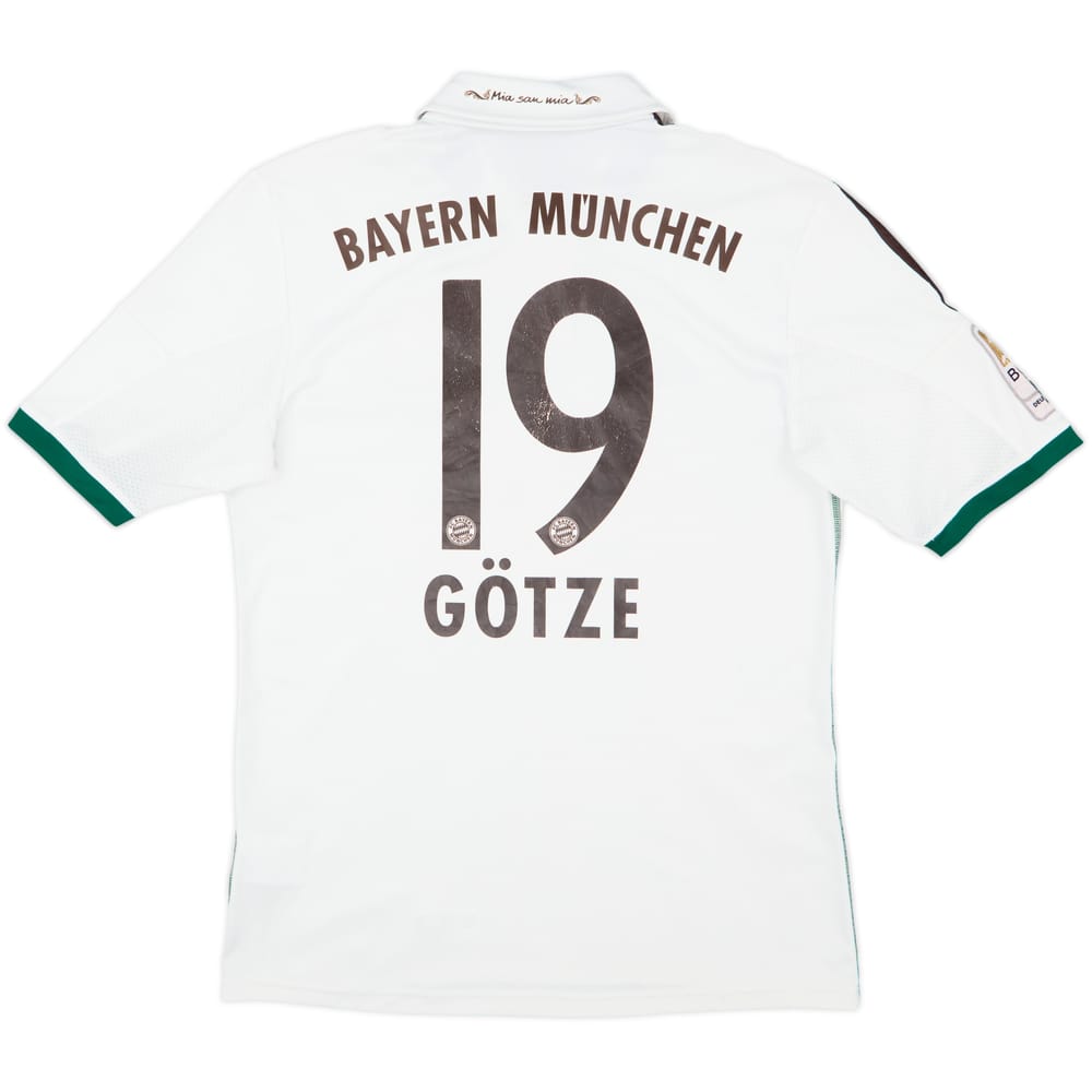 2013-14 Bayern Munich Away Shirt Gotze #19 - 7/10 - (M)