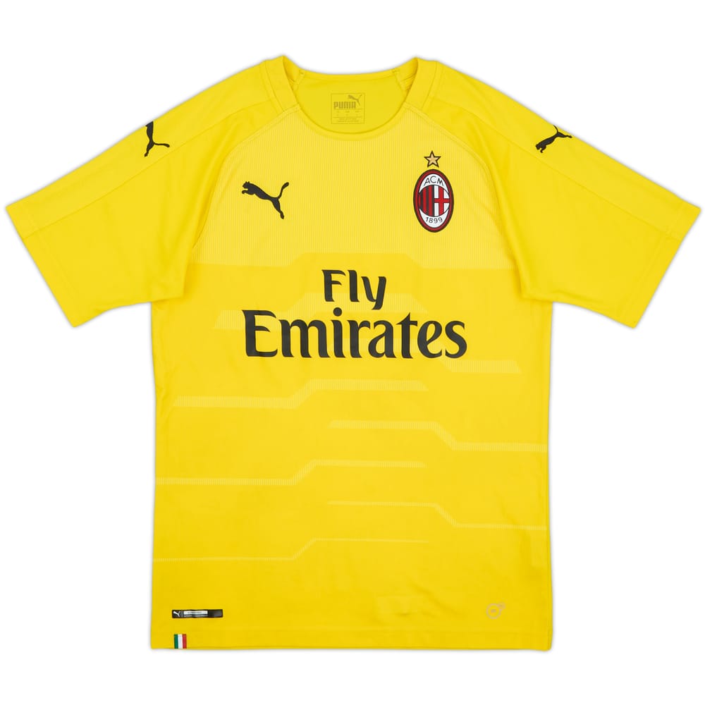 2018-19 AC Milan S/S GK Shirt - 8/10 - (S)