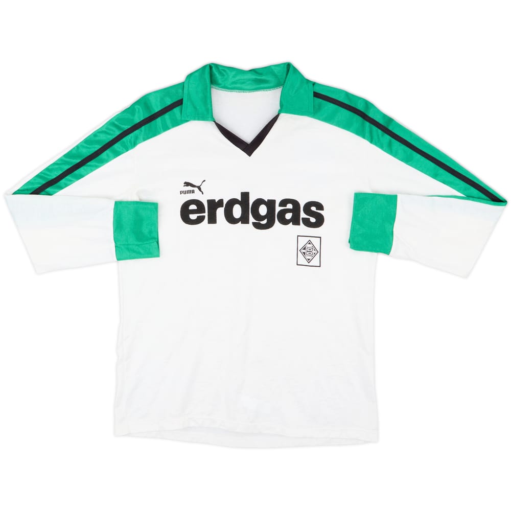 1983-85 Borussia Monchengladbach Home L/S Shirt - 9/10 - (M)