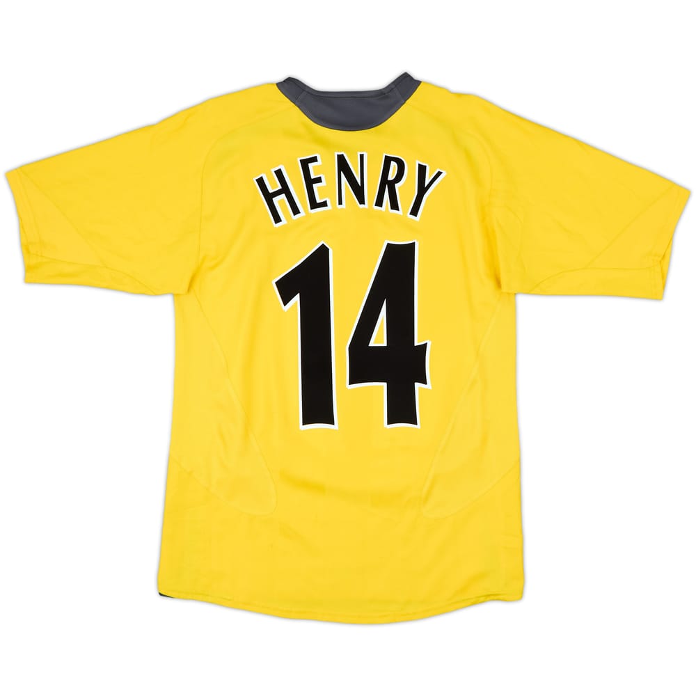 2005-06 Arsenal Away Shirt Henry #14 - 7/10 - (S)
