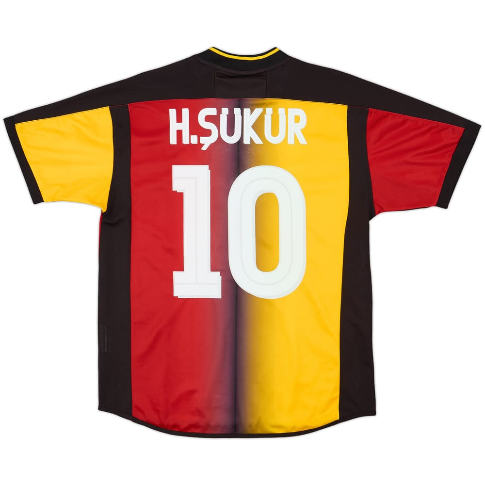 2003-04 Galatasaray Home Shirt H.Sukur #10 - 6/10 - (S)