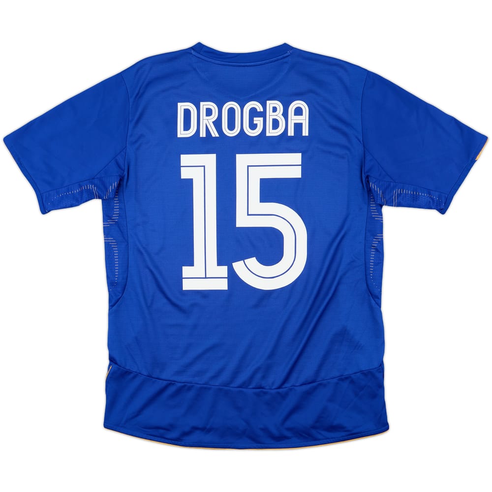 2005-06 Chelsea Centenary Home Shirt Drogba #15 - 7/10 - (L)
