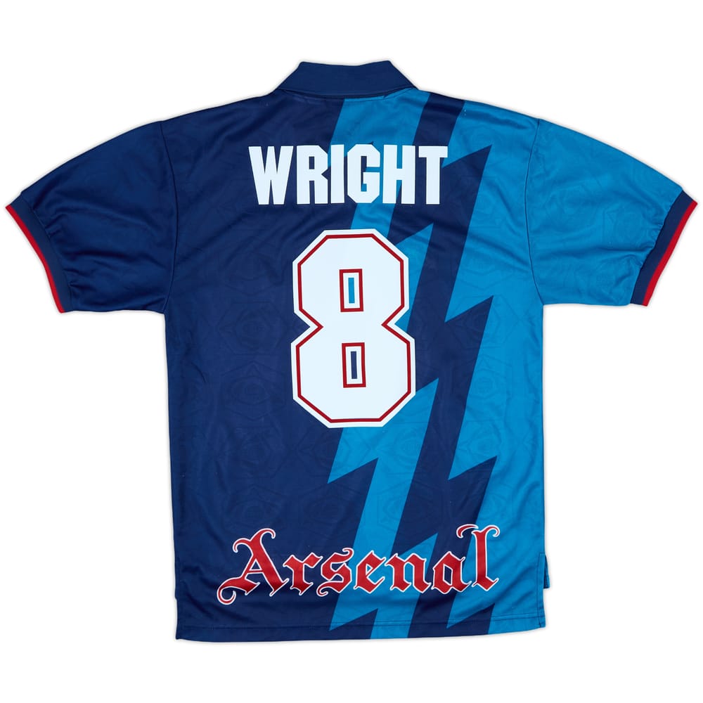 1995-96 Arsenal Away Shirt Wright #8 - 9/10 - (S)