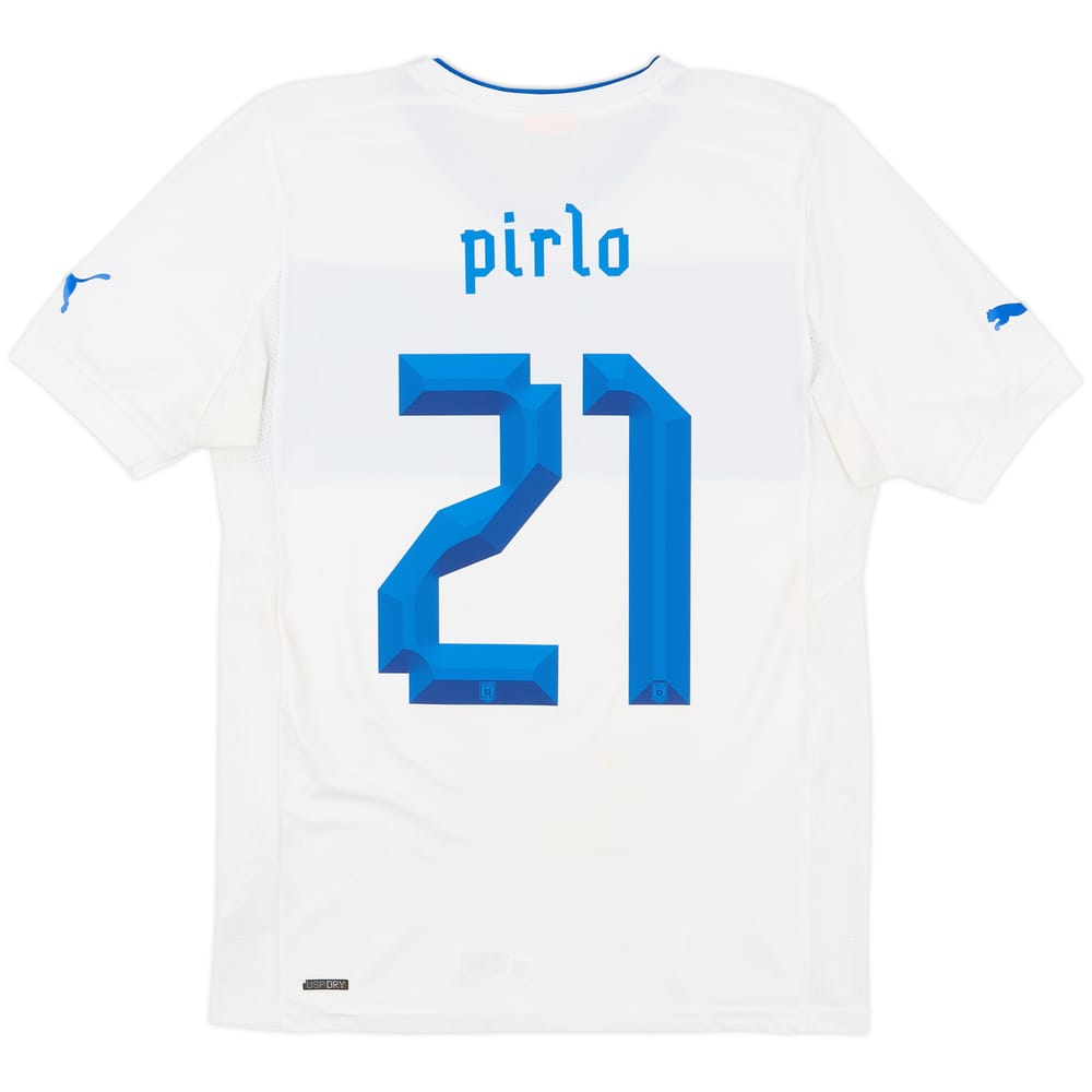 2012-13 Italy Away Shirt Pirlo #21 - 7/10 - (S)