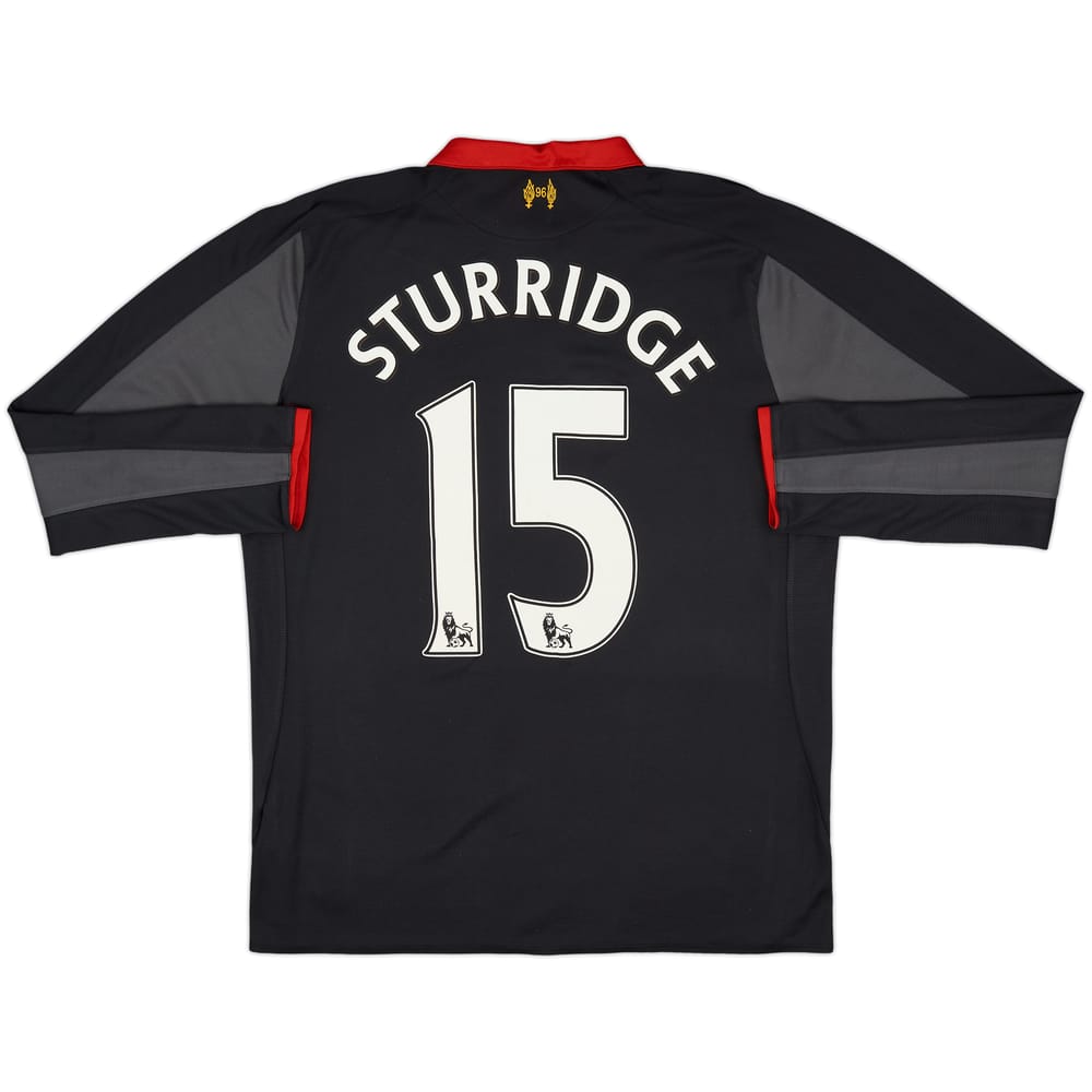 2014-15 Liverpool Third L/S Shirt Sturridge #15 - 4/10 - (L)