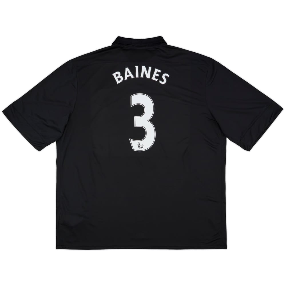 2012-13 Everton Away Shirt Baines #3 - 10/10 - (3XL)