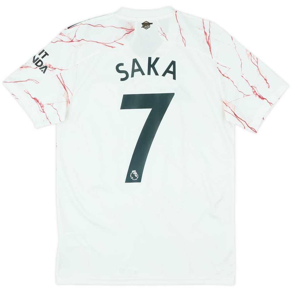 2020-21 Arsenal Away Shirt Saka #7 - 10/10 - (S)