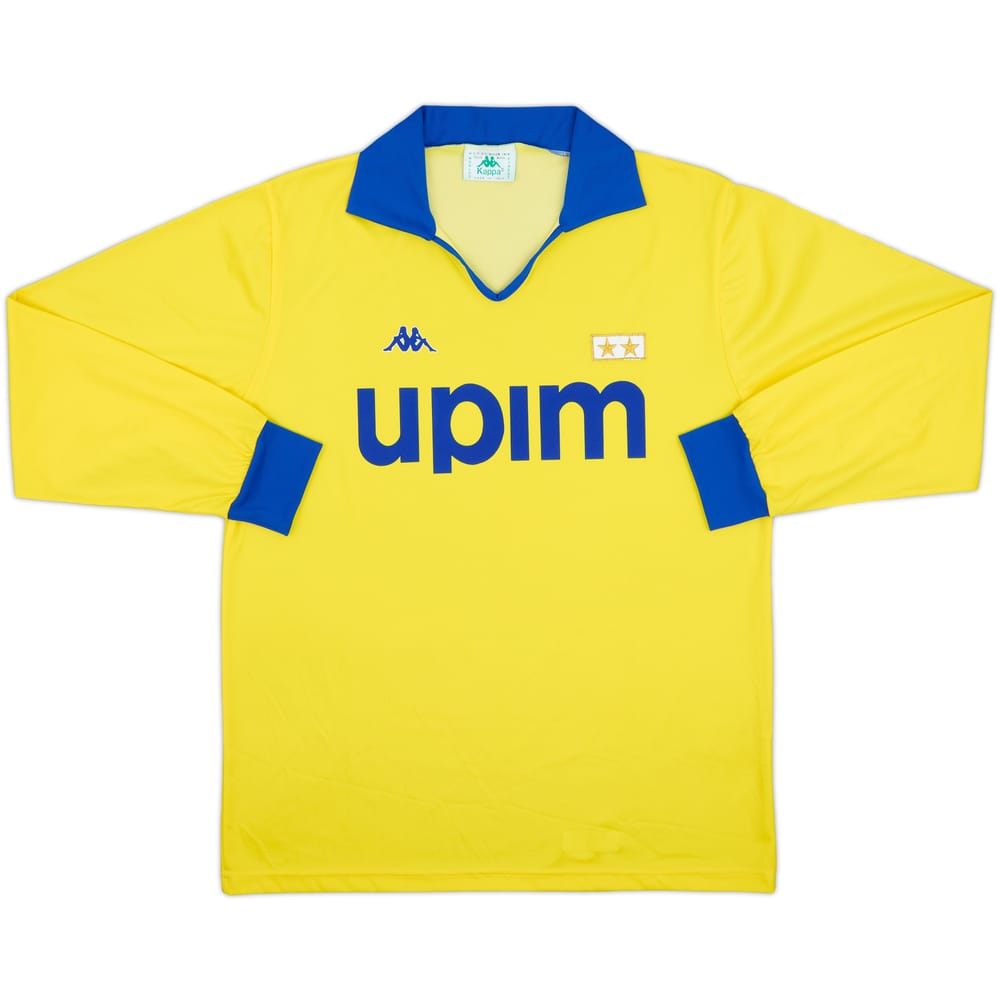 1989-90 Juventus Away L/S Shirt - 10/10 - (L)