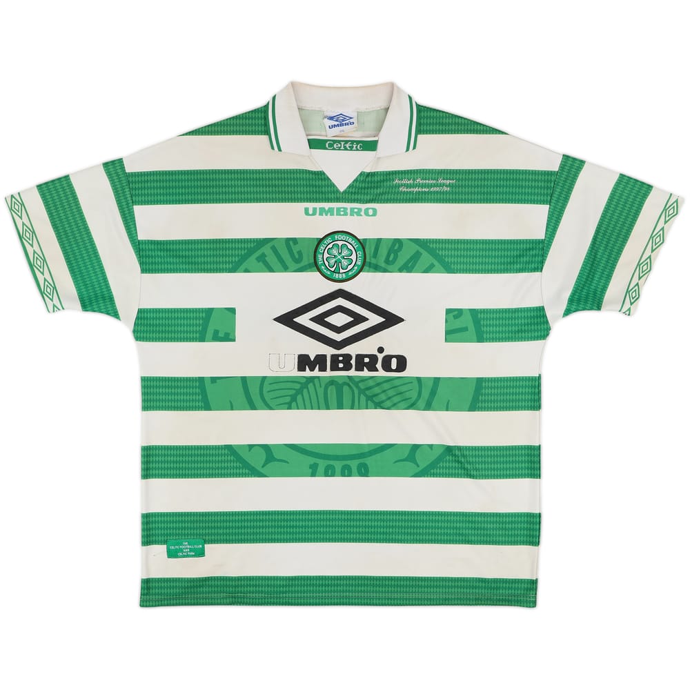1997-99 Celtic Home Shirt - 4/10 - (XXL)