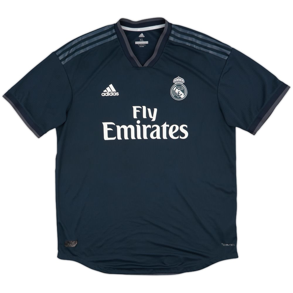 2018-19 Real Madrid Authentic Away Shirt - 9/10 - (XL)