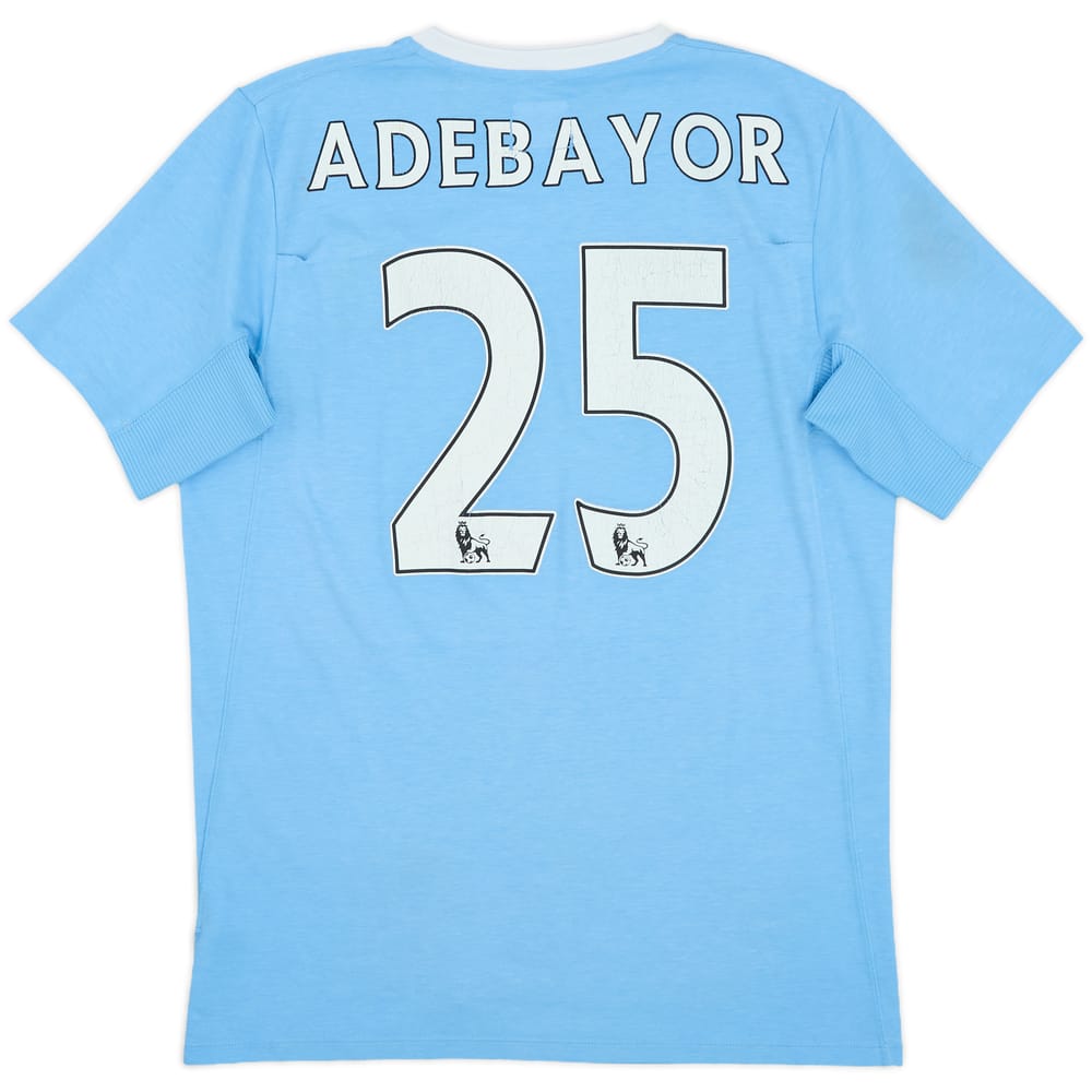 2009-10 Manchester City Home Shirt Adebayor #25 - 5/10 - (S)