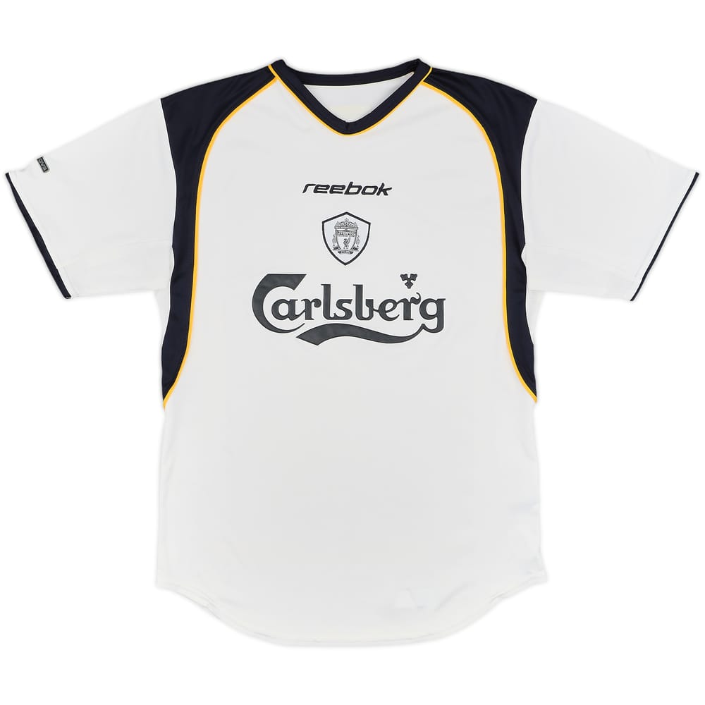2001-03 Liverpool Away Shirt - 8/10 - (XL.Boys)