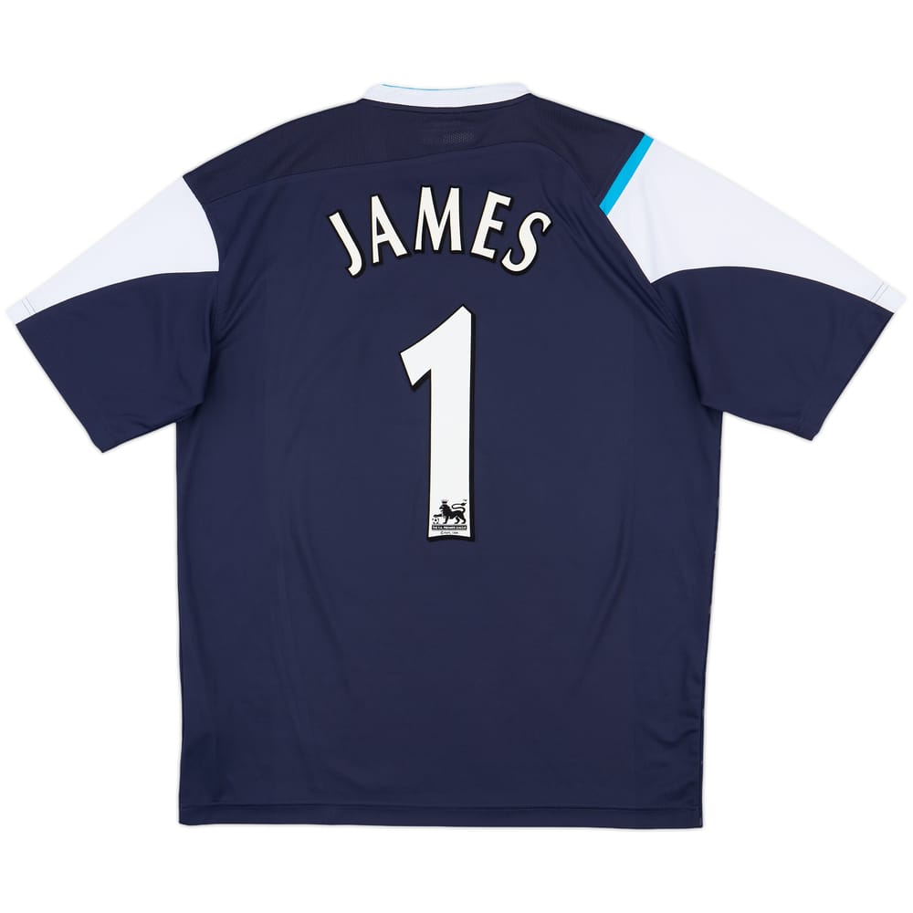 2005-06 Manchester City Away Shirt James #1 - 8/10 - (L)