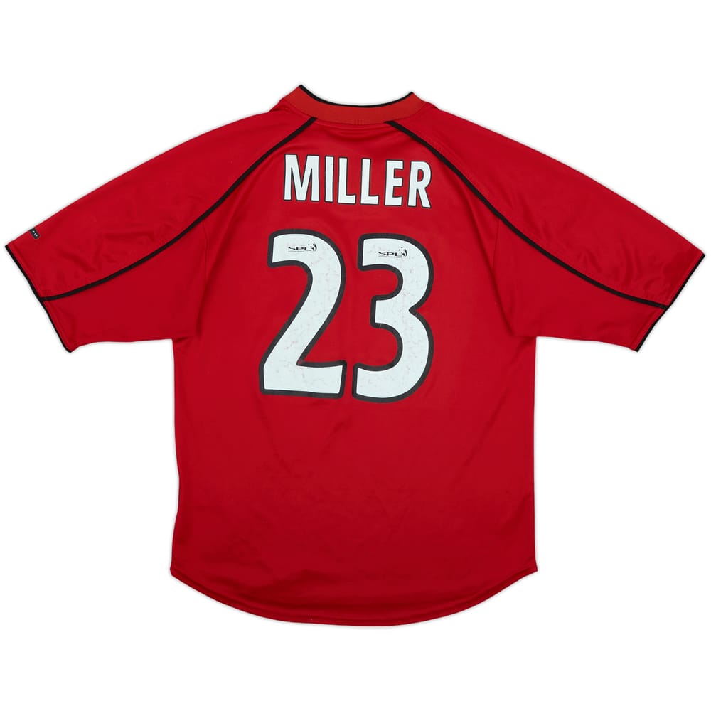 2000-01 Rangers Third Shirt Miller #23 - 6/10 - (S)