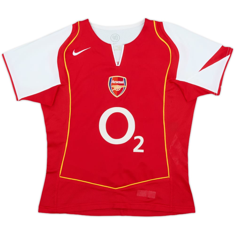 2004-05 Arsenal Home Shirt - 9/10 - (Women's S)