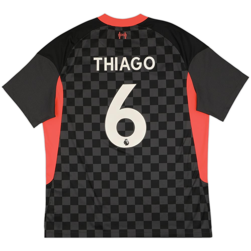 2020-21 Liverpool Third Shirt Thiago #6 - 8/10 - (XL)