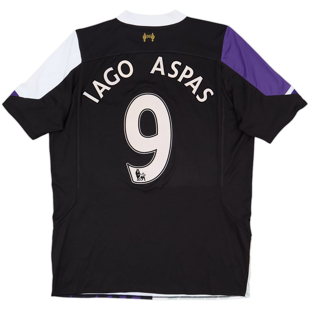 2013-14 Liverpool Third Shirt Iago Aspas #9 - 5/10 - (XL)