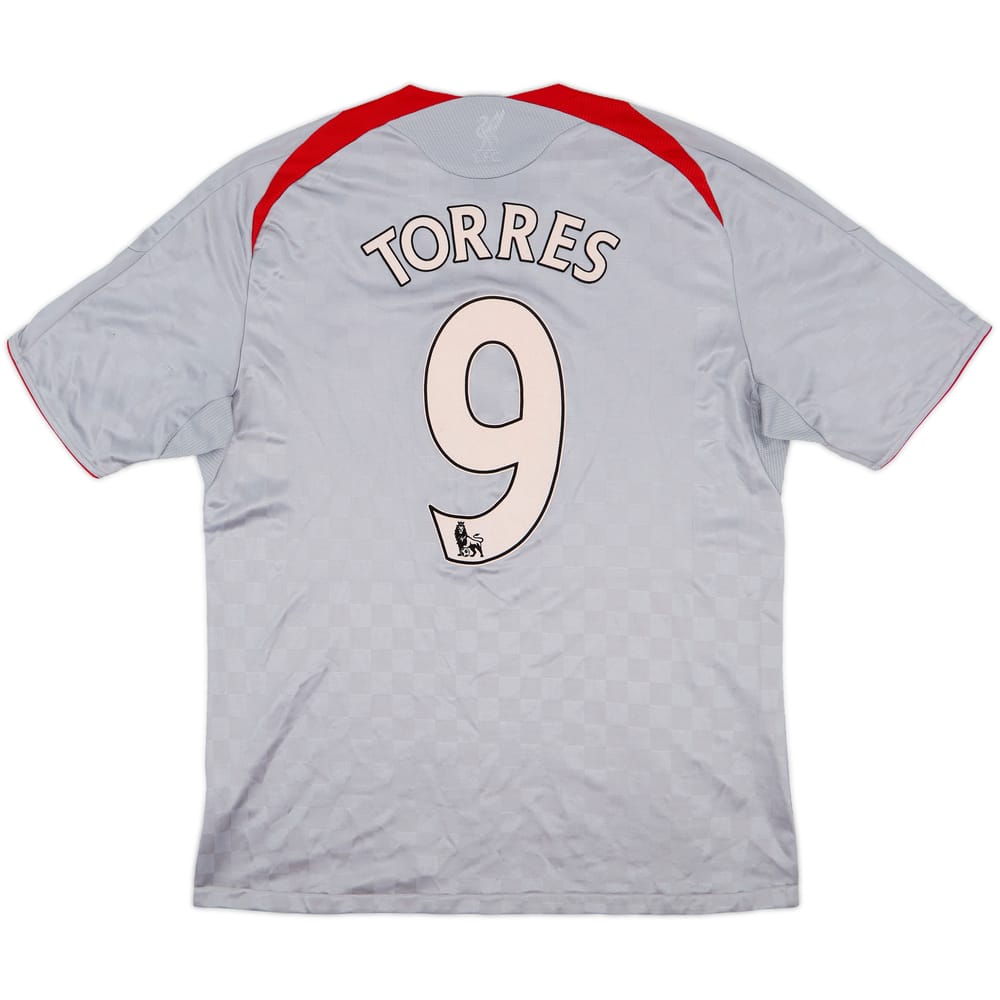2008-09 Liverpool Away Shirt Torres #9 - 5/10 - (L)