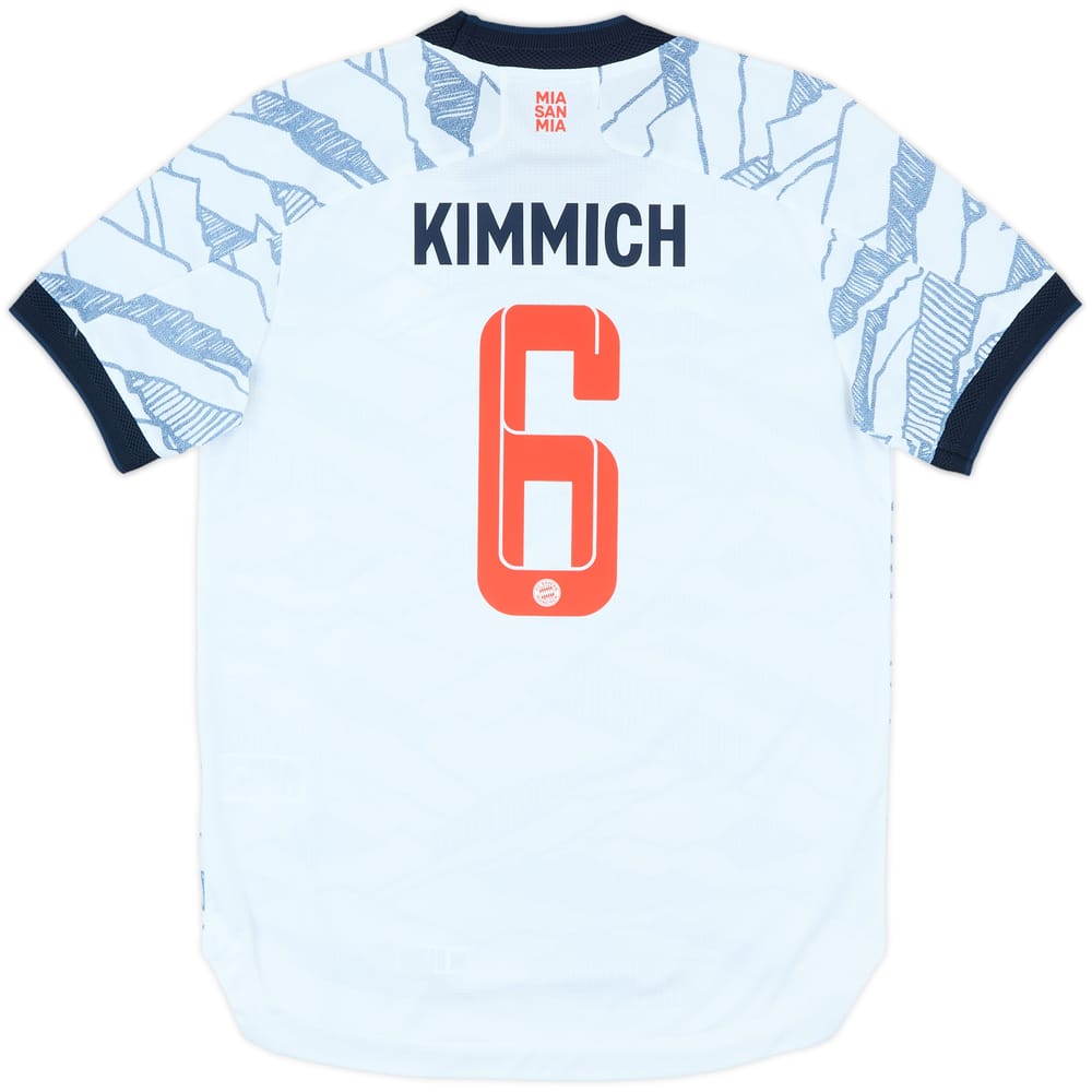 2021-22 Bayern Munich Authentic Third Shirt Kimmich #6 (M)