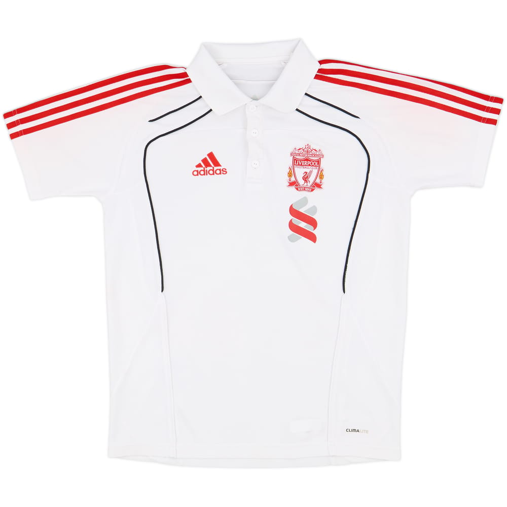 2010-11 Liverpool adidas Polo Shirt - 9/10 - (S)