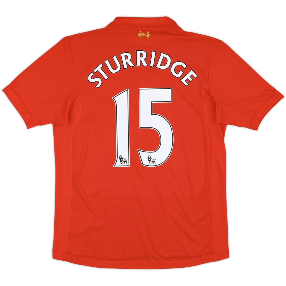 2012-13 Liverpool Home Shirt Sturridge #15 - 8/10 - (M)