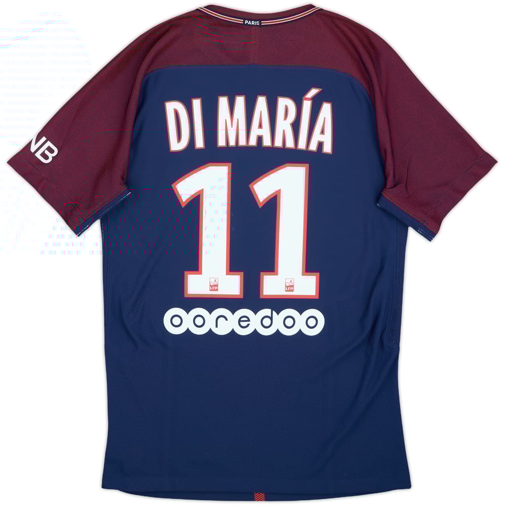 2017-18 Paris Saint-Germain Authentic Home Shirt Di Maria #11 - 9/10 - (S)