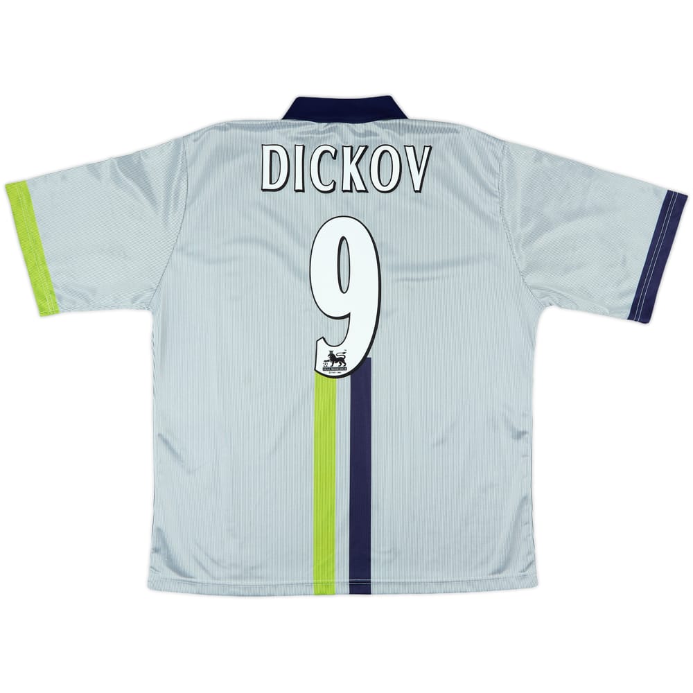 2000-02 Manchester City Away Shirt Dickov #9 - 9/10 - (L)