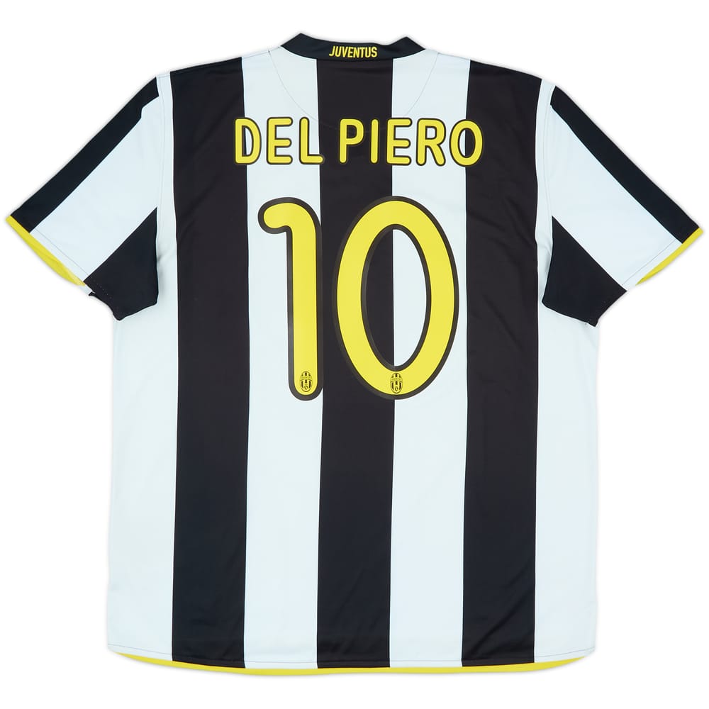 2008-09 Juventus Home Shirt Del Piero #10 - 5/10 - (XL)