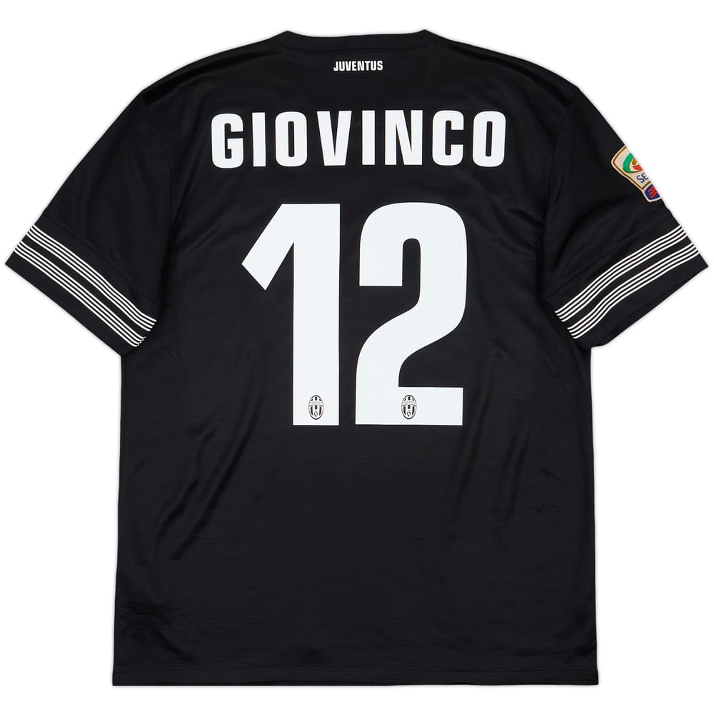2012-13 Juventus Away Shirt Giovinco #12 - 9/10 - (L)