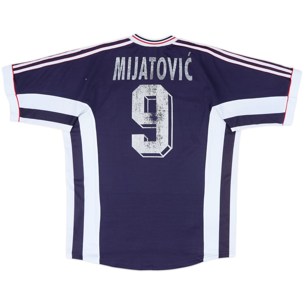 1998-99 Yugoslavia Home Shirt Mijatovic #9 - 5/10 - (M)
