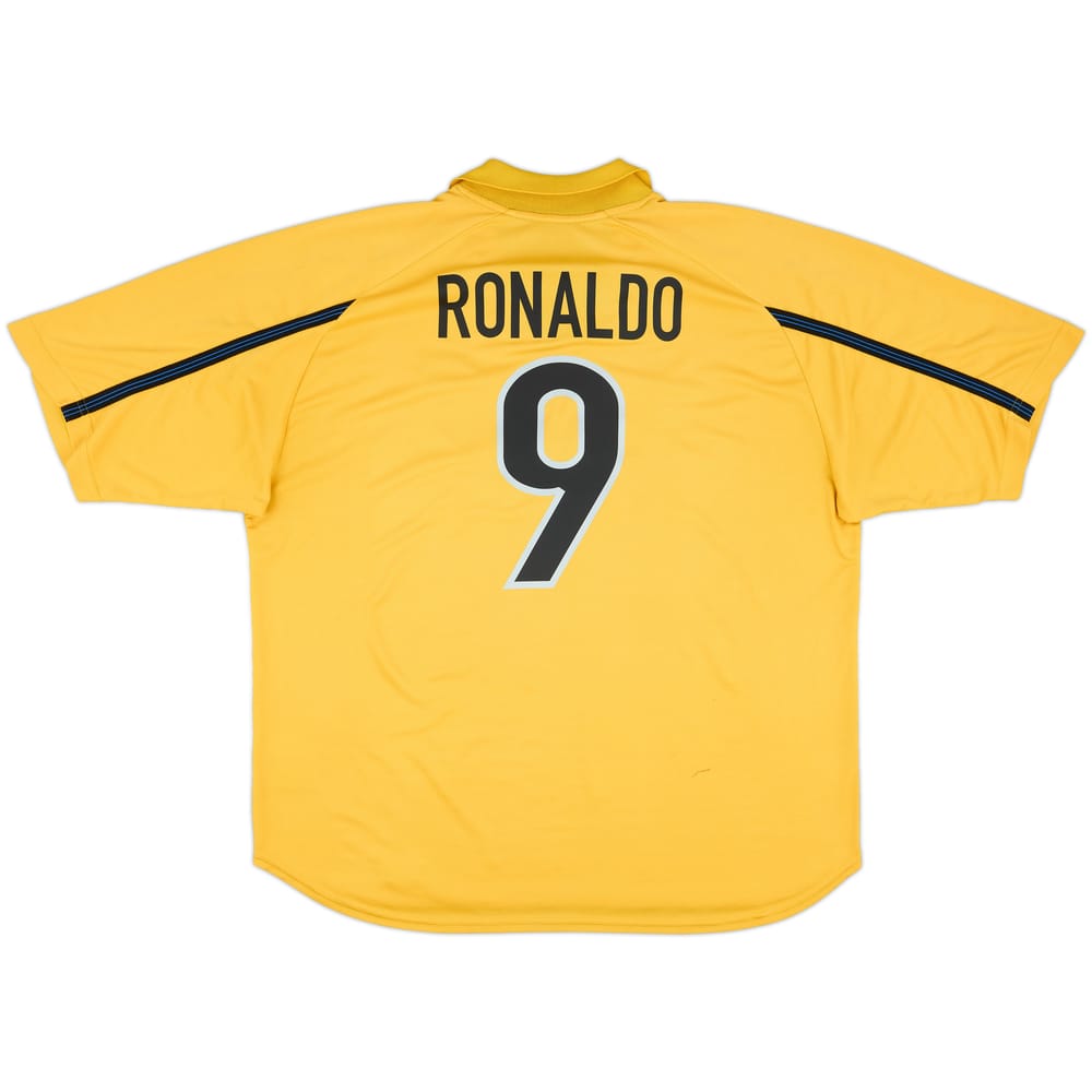 1999-00 Inter Milan Third Shirt Ronaldo #9 - 7/10 - (XL)
