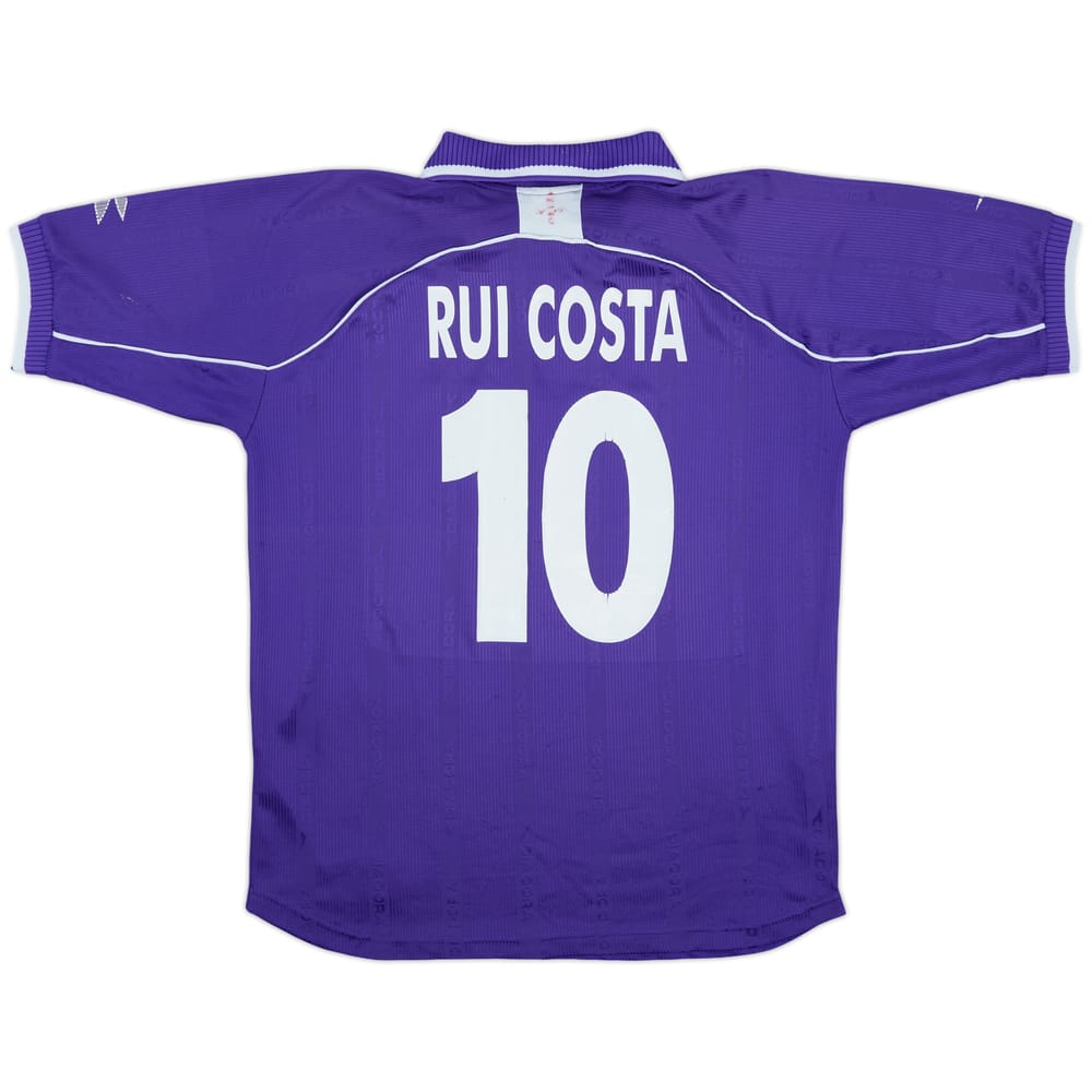 2000-01 Fiorentina Home Shirt Rui Costa #10 - 5/10 - (L)