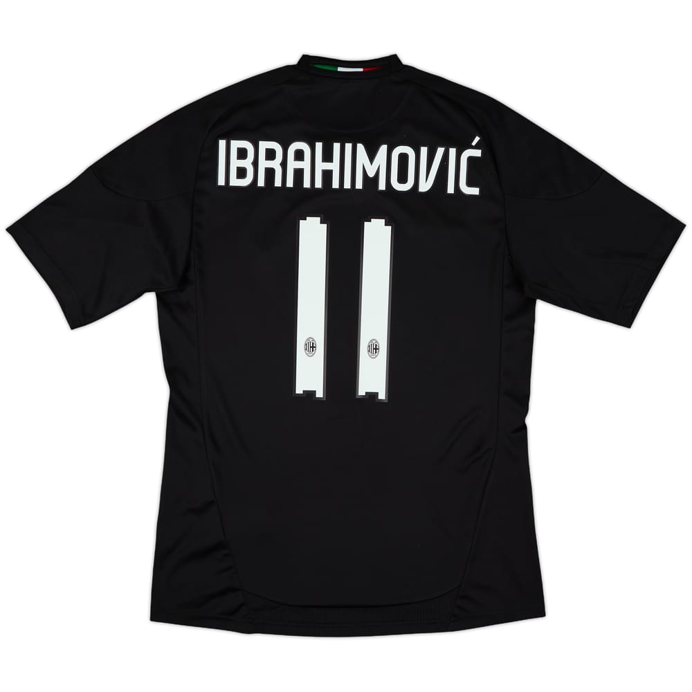 2010-11 AC Milan Third Shirt Ibrahimovic #11 - 8/10 - (M)