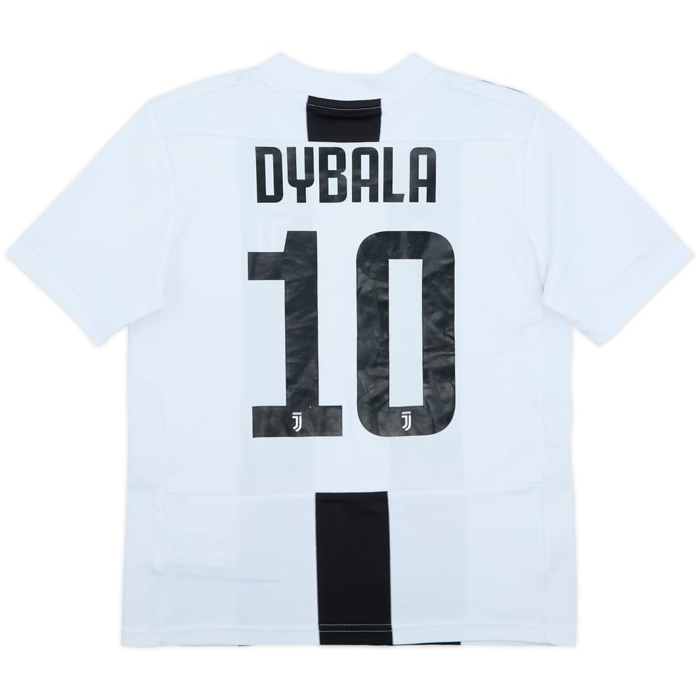 2018-19 Juventus Home Shirt Dybala #10 - 8/10 - (M.Boys)