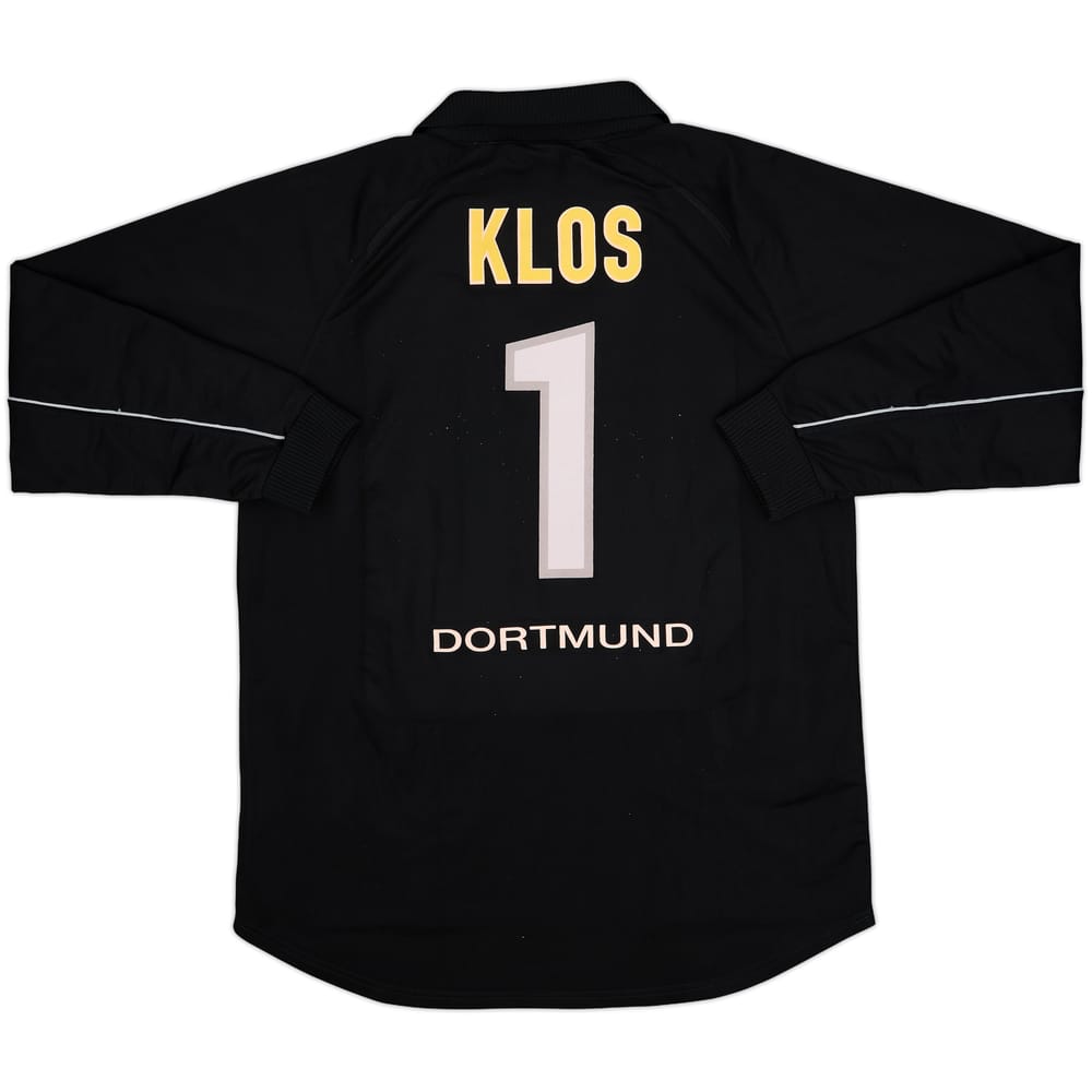 1997-98 Borussia Dortmund GK Shirt Klos #1 - 8/10 - (XL)