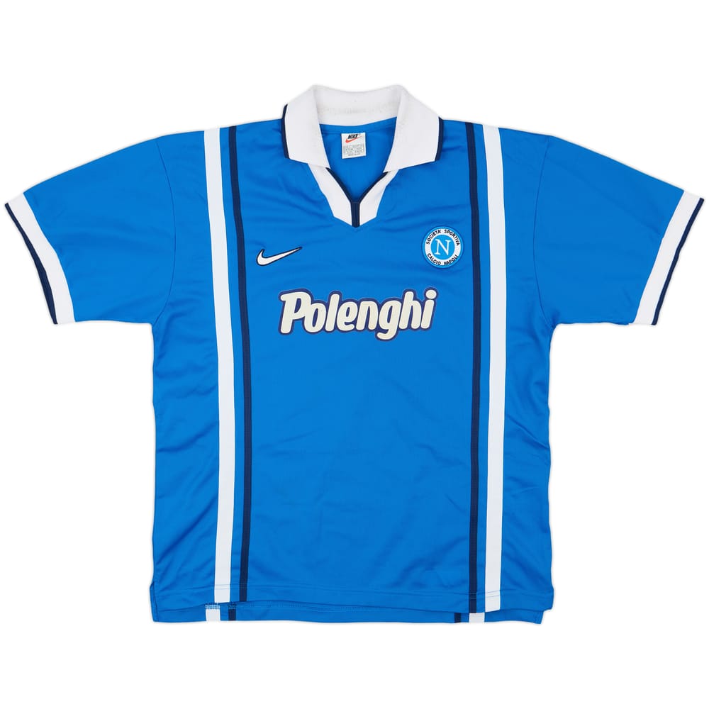 1997-98 Napoli Home Shirt - 10/10 - (L)