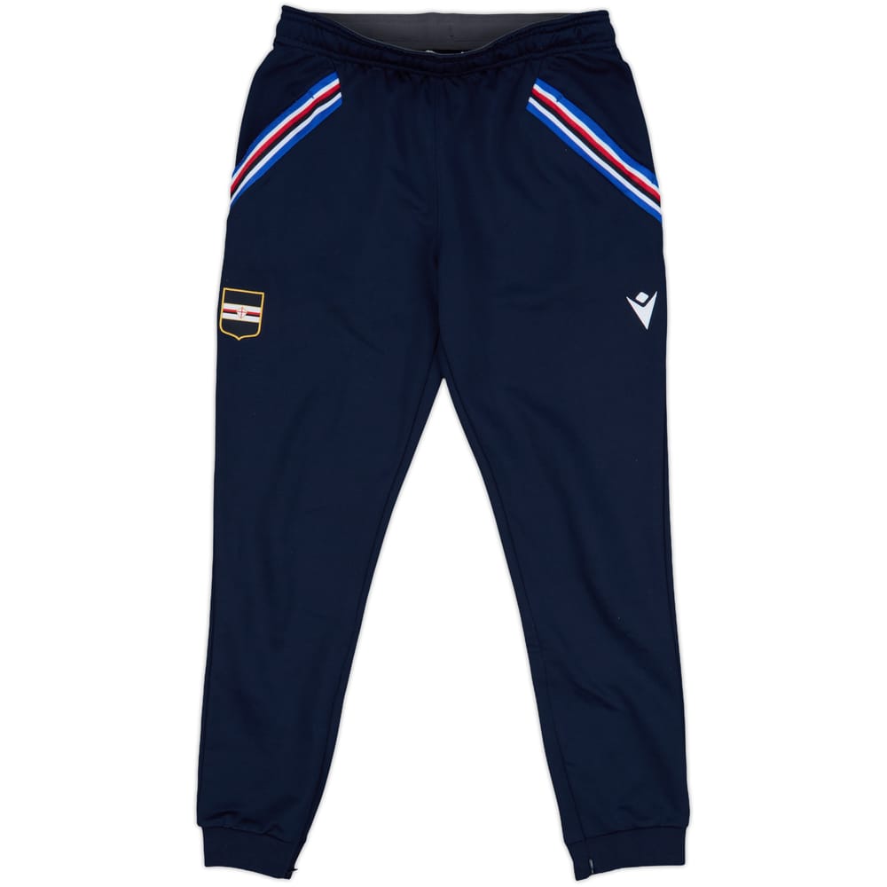 2022-23 Sampdoria Macron Track Pants/Bottoms - 7/10 - (M.Boys)