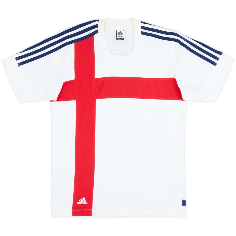 2006 England adidas 'Germany 2006' Cotton Tee - 7/10 - (S)